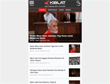 Tablet Screenshot of kiblat.net